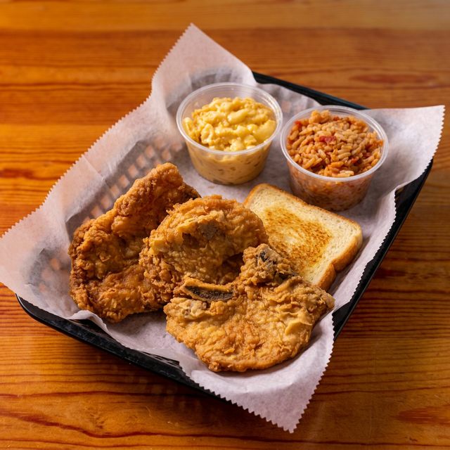 3 pc Fried Pork Chop.